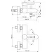 Смеситель для ванны Ideal Standard Ceraline BC199AA хром