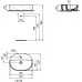 Раковина Ideal Standard i.life O T573401 55x40 накладной