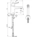 Смеситель с гигиенической лейкой Ideal Standard Ceraplan BD231AA хром