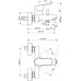 Смеситель для ванны Ideal Standard Ceraflex B1721AA хром