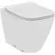 Унитаз Ideal Standard i.life B T461601+T500301 безободковый RimLS+, c крышкой Soft-close, белый (приставной)