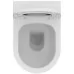 Унитаз Ideal Standard Ellisse 36,5x54,5 сиденье Duroplast, Soft Close белый (подвесной)