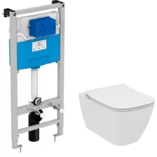 Комплект инсталляции Ideal Standard i.life B I500301 с унитазом белый