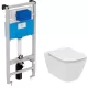 Комплект инсталляции Ideal Standard i.life B I500301 с унитазом белый