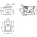 Унитаз Ideal Standard i.life B 54x35 сиденье Duroplast, SoftClose, белый (подвесной)