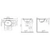 Раковина Vitra Arkitekt 6039B003-0012 47x38 белый