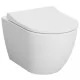 Унитаз Vitra Mia Round SmoothFlush 7510B003-0075 безободковый белый (подвесной)