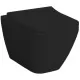Унитаз Vitra Integra Square 7082B083-0075 36,5x54,5 безободковый черный матовый (подвесной)