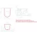 Унитаз Vitra Sanibelle SmoothFlush 7551B003-0075+801-003-019 с сиденьем микролифт 801-003-019 белый (подвесной)