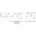 Раковина Vitra Metropole 60x40 с донным клапаном, белый