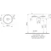 Раковина Vitra Metropole 40x40 белый