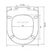Унитаз Vitra Sanibelle SmoothFlush 7551B003-0075+801-003-019 с сиденьем микролифт 801-003-019 белый (подвесной)