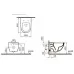 Унитаз Vitra Sento Rim-ex 7748B003-0075 с сиденьем SoftClose (подвесной)