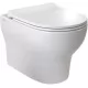 Унитаз Vitra Zentrum Round SmoothFlush 7786B003-0075 35,5x50 сиденье дюропласт, микролифт (подвесной)
