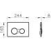 Унитаз с инсталляцией Vitra L-box Integra Rimex 9856B003-7200 клавиша хром