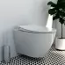 Унитаз с инсталляцией Vitra Sanibelle 9878B003-7200 клавиша хром