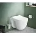 Унитаз с инсталляцией Vitra L-box Integra Rimex 9856B003-7200 клавиша хром