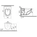 Унитаз с инсталляцией Vitra L-box Integra Rimex 9856B003-7200 клавиша хром