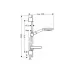 Душевой гарнитур Hansgrohe Raindance 27884000 S 120 AIR 3jet 90 см хром