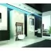 Инсталляция для унитаза Oli 120 PLUS 885052 с клавишей смыва Slim INOX 888561 белое золото