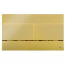 Кнопка смыва Oli Slim Gold 154962 золото глянцевое