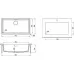 Кухонная мойка Roxen Gap 74 360270-74VB