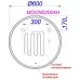 Зеркало Aqwella Moon MOON0206AH 60x60 с подсветкой и подогревом