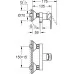 Смеситель для душа Grohe Bauedge 23635001 хром