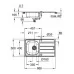 Кухонная мойка Grohe K200 31564SD1 86x50 со смесителем 33281002 нержавеющая сталь