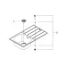 Кухонная мойка Grohe K200 31564SD1 86x50 со смесителем 33281002 нержавеющая сталь