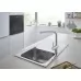 Кухонная мойка Grohe K500 31573SD0 86x50 со смесителем 32168000 нержавеющая сталь