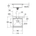 Кухонная мойка Grohe K800 31583SD0 51x56 нержавеющая сталь