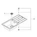 Кухонная мойка Grohe K500 31563SD1 100x50 нержавеющая сталь
