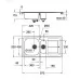 Кухонная мойка Grohe K300 31564SD0 97x50 нержавеющая сталь