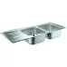 Кухонная мойка Grohe K400 31587SD0 116x50 нержавеющая сталь
