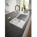Кухонная мойка Grohe K700 31580SD1 86x46 нержавеющая сталь