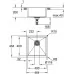 Кухонная мойка Grohe K700 31578SD1 46x46 нержавеющая сталь