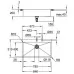 Кухонная мойка Grohe K800 31584SD1 84x51 нержавеющая сталь