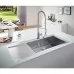 Кухонная мойка Grohe K1000 31582SD0/31581SD0 116x52 нержавеющая сталь