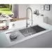 Кухонная мойка Grohe K1000 31582SD0/31581SD0 116x52 нержавеющая сталь