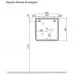 Зеркало Raval Morelle 80 Mrl.02.80-kv/W/RL с подсветкой