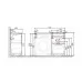 Тумба Raval Forte 120х48 For.01.120.R/N/W напольная белая правая