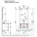 Тумба Raval Coste 60x45 Cst.01.60/P/GRS/RL светло-серый