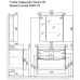 Тумба Raval Wector 90х45 Wct.01.90/P/W/MD белая