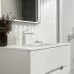 Умывальник Raval Modul Mol.08.80/W 80x45 белый глянец