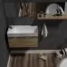 Умывальник Raval Слим Синерджи 17055-KL 55x33 белый