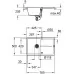 Кухонная мойка Grohe K400 31639AP0/31639AT0 78x50