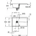 Кухонная мойка Grohe K400 31640AP0/31640AT0 86x50