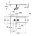 Кухонная мойка Grohe K500 31646AP0/31646AT0 100/50