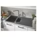 Кухонная мойка Grohe K500 31646AP0/31646AT0 100/50